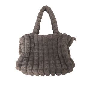 Expressions NYC Large Fluffy Tote Bag